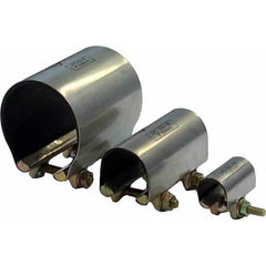 AIP - Clamp Repair Half Circumference 316 S/steel EPDM Gasket Suit Galvanised Pipe - 2-1/2" Nb (73.0mm OD x 150mm | 48-101-cfc-040-06 | RCFC30006
