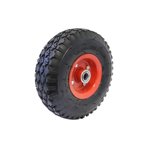 EHI - 3.50-4 Foam Filled Pneumatic Steel 3/4 Bearing | FPW3.50-4PS3/4C