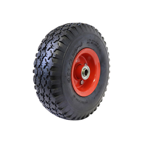 EHI - 3.50-4 Foam Filled Pneumatic Steel 5/8 Bearing | FPW3.50-4PS5/8C