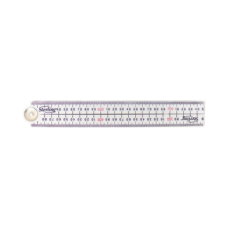 Sterling Folding Rule - 1000mm Plastic