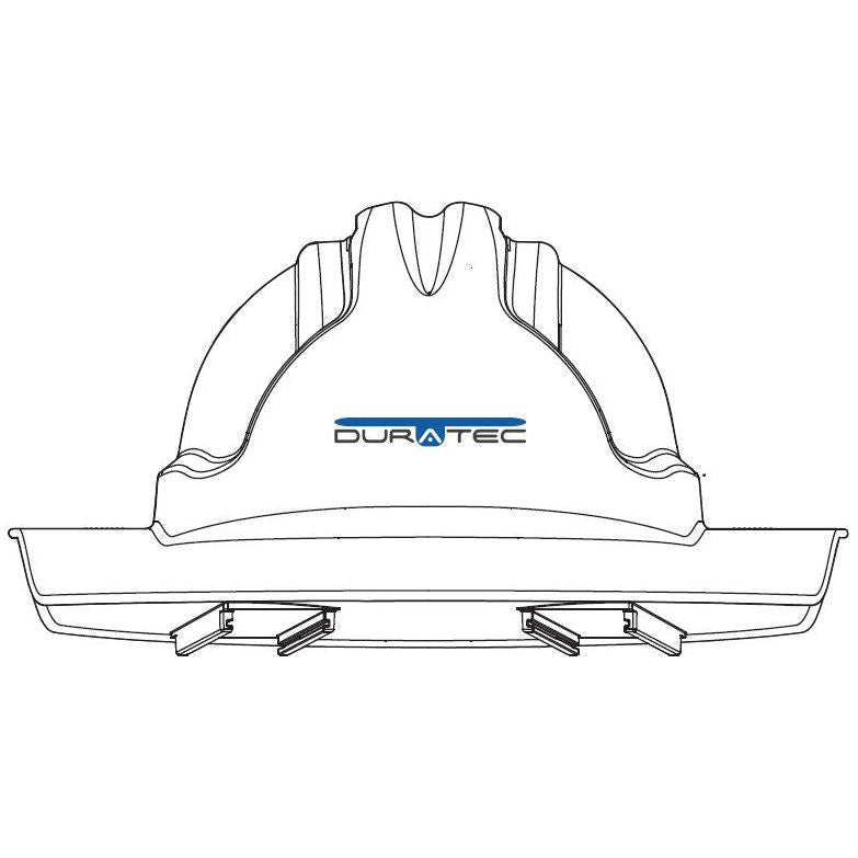 Frontier -  Frontier Broad Brim Hat White vented with Duratec front logo | 9322297301525