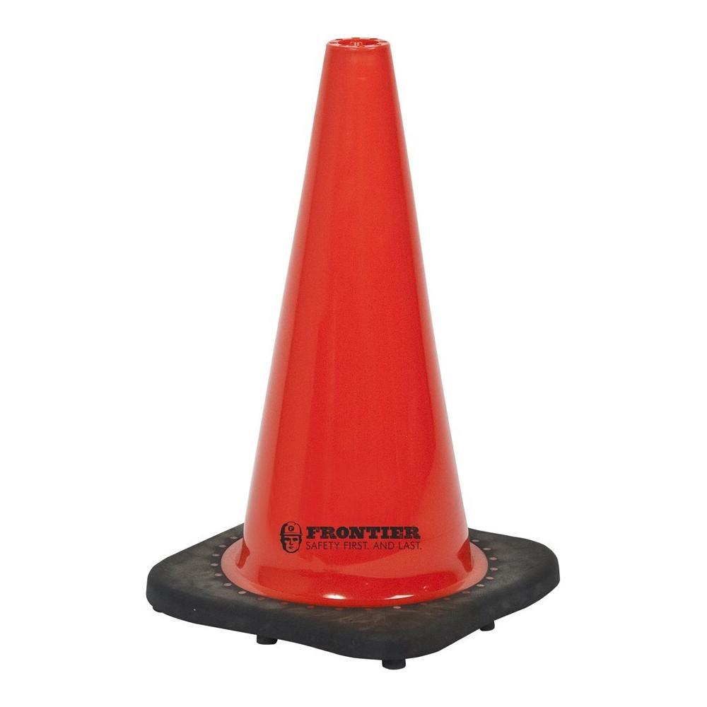 Frontier -  Frontier Traffic Cone PVC FluroOrange 450mm without tape | 9322297101330