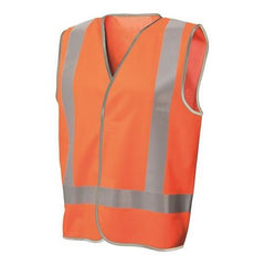 Frontier - Day/Night Safety Vest  Recycled Orange Size Large | FRDNRVESTOOE00L