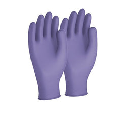 Frontier -  Glove Disposable Nitrile 3.5g 245mm Box of 200 Purple Blue Size Medium | 9322297101408