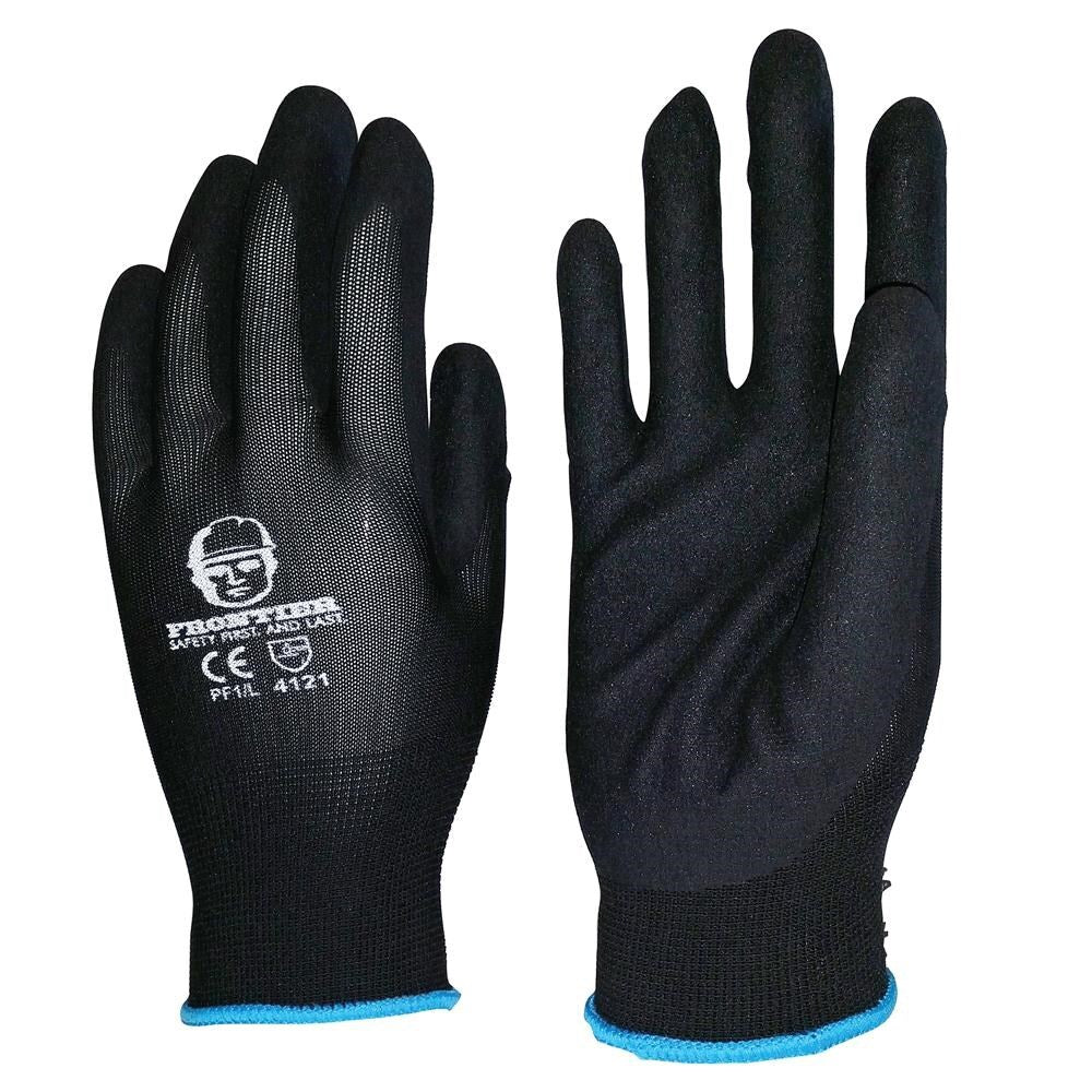 Frontier -  Frontier Glove Nitrile Sand Black Size Medium | 9322297069470