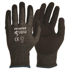 Frontier -  Glove Frontier Iguana Cut C Nitrile Black Size Medium | 9322297090092