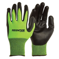 Frontier -  Glove Frontier Iguana Cut C Nitrile Fluro Lime Size 2 Extra Large | 9322297088365