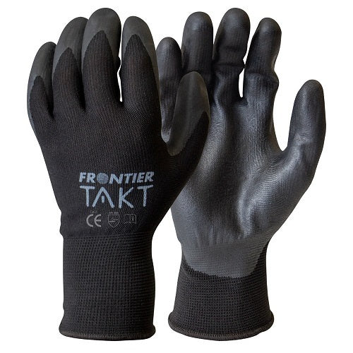 Frontier -  Glove Frontier Takt Micro-Foam Nitrile Black Size Extra Large | 9322297090337