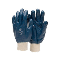 Frontier -  Glove - Full Nitrile Dip Blue Size 10 | 9322297068688