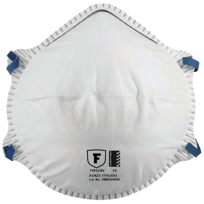 Frontier -  Frontier P2 Cup Respirator No Valve, 20 Units Per Box | 9322297096339