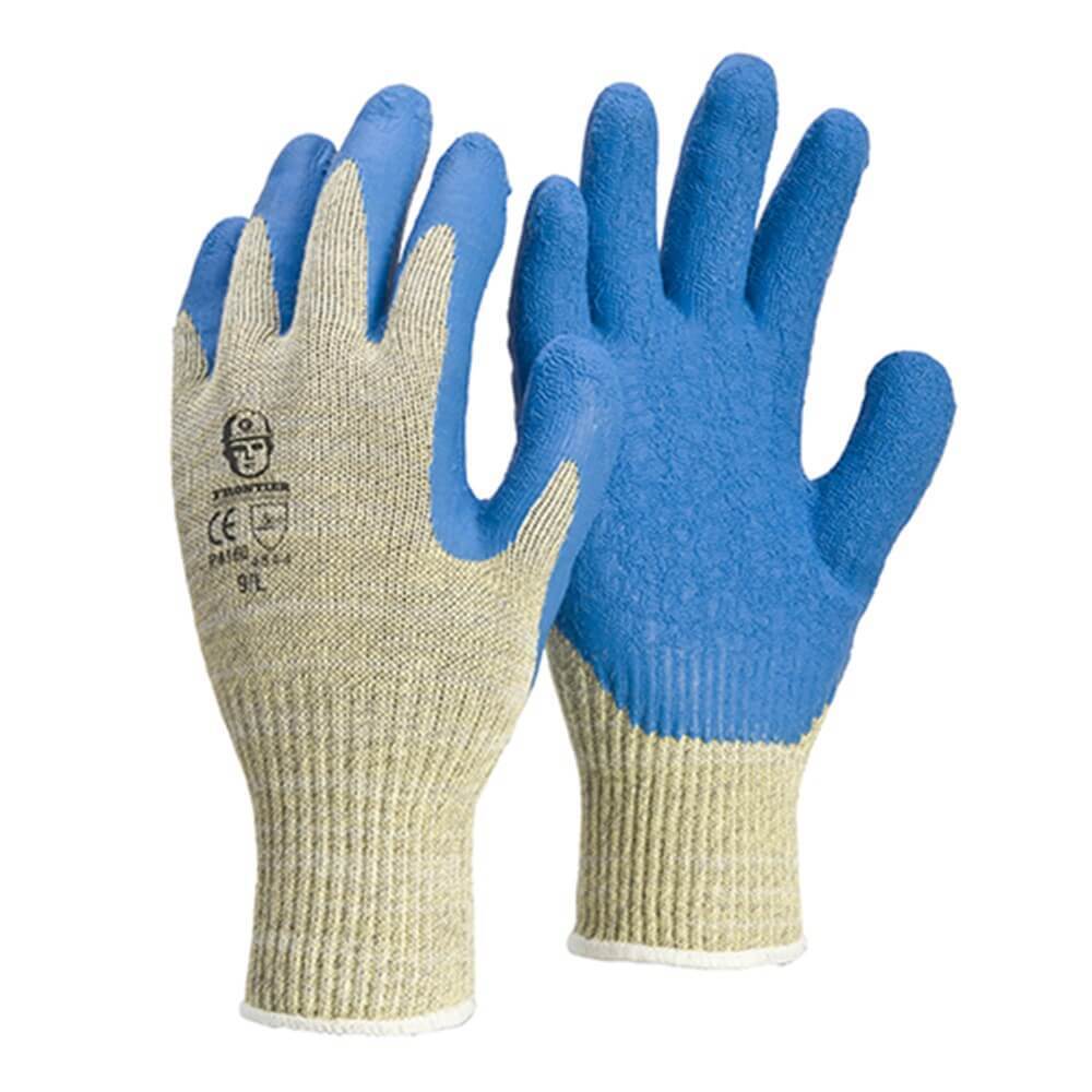 Frontier -  Glove Safeguard Kevlar Beige/Blue Size Large | 9322297073101