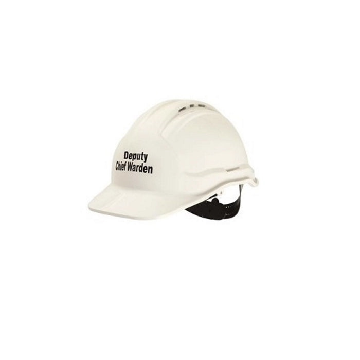 Frontier -  Frontier Tuffgard Vented Hard Hat Chief Warden White | 9341945000856