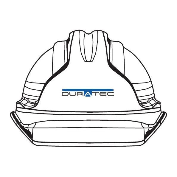 Frontier -  Hard Hat White vented with Duratec front logo | 9322297301709