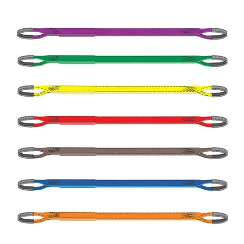 Beaver - Websling Flat 2Ply  120mm 4000kg x 4.0mtr | FS-2-4000X4