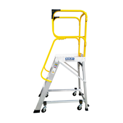 Bailey - Aluminium Order Picking Platform 4 MK3 150 kg Ind LADDERWELD® | FS13875