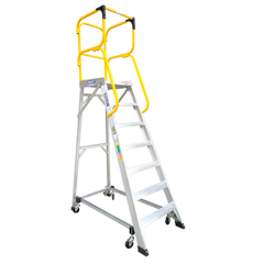 Bailey - Aluminium Order Picking Platform 7 MK3 150 kg Ind LADDERWELD® | FS13878