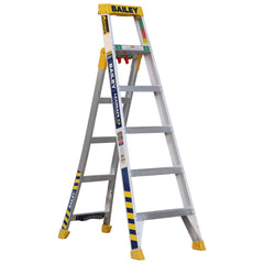 Bailey - Aluminium Leansafe X3 3 in 1 Ladder 1.8m 150kg | FS14129