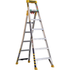 Bailey - Aluminium Leansafe X3 3 in 1 Ladder 2.1m 150kg | FS14130