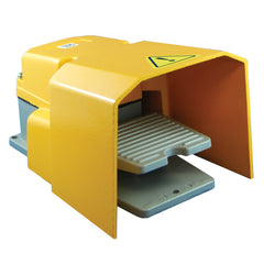 ITM - FOOT SWITCH, YELLOW, 1 PEDAL, ALUMINIUM BODY & GUARD, IP54, SINGLE PHASE | FS502