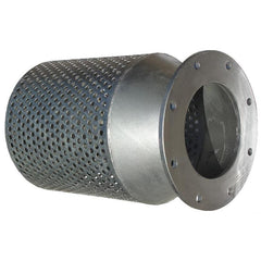 AIP - Strainer Galvanised Round Hole Flange Table D - 5" | 28-330-080 | FSG125