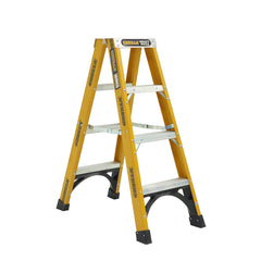 Gorilla - Double sided A-frame ladder 1.2m (4ft) Fibreglass 180kg Heavy Duty Industrial | FSM004-HD
