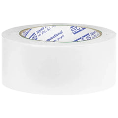 Uniform Safety Signs - 72mm x 33mtr - Floor Marking Tape - White | FT2W