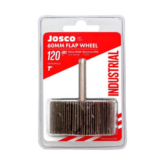 Josco - Flap Wheel 60 x 30 - 120G 6 Spindle Packaged | FW6030120C
