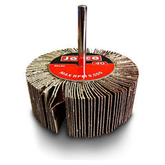 Josco - Flap Wheel 80 x 30 - 40G 6 Spindle Packaged | FW8030040C