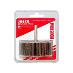 Josco - Flap Wheel 80 x 30 - 120G 6 Spindle Packaged | FW8030120C