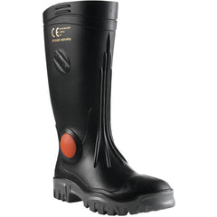 Maxisafe - Superintendant Black With Safety Toecap & Steel Midsole - 4 - Carton Of 5 | FWG903-4-5