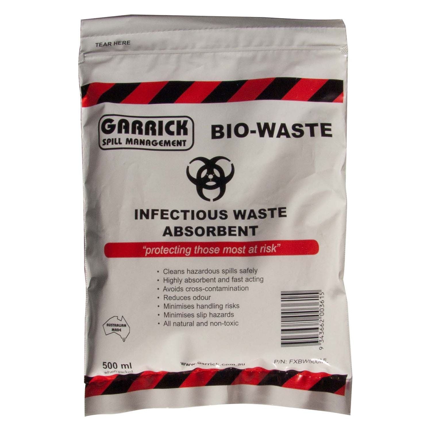 Garrick Herbert - Spillfix Bio-Waste Sachet 500Ml | FXBW500ML