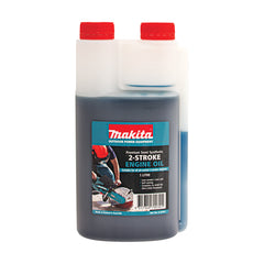 Makita OPE - Oil 1 Litre 2-Stroke Oil Semi Synthetic - 1 x Carton = 12 x 1L Bottles | G-02001