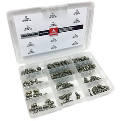 Alemlube - El Series Stainless Steel 100 Piece Grease Nipple Assortment Kit | G100100SS
