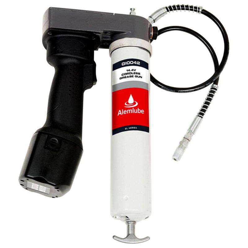 Alemlube - El Series 14.4V Nicad Grease Gun - 7,500Psi | G10042