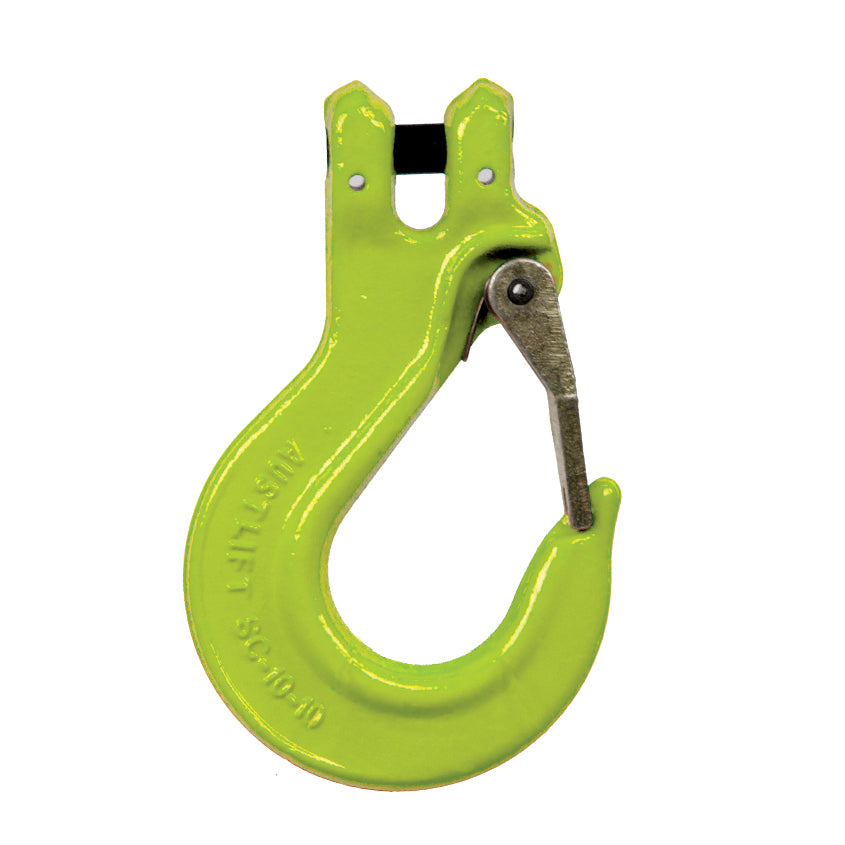 Austlift - G100 Sling Hook Clevis w/Latch Yoke 16mm | 180816