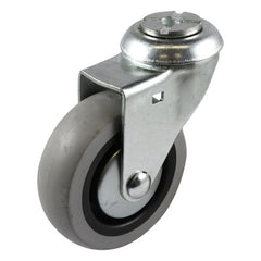 EHI - 75mm Grey Rubber Bolt Hole Castor | G10A33G75