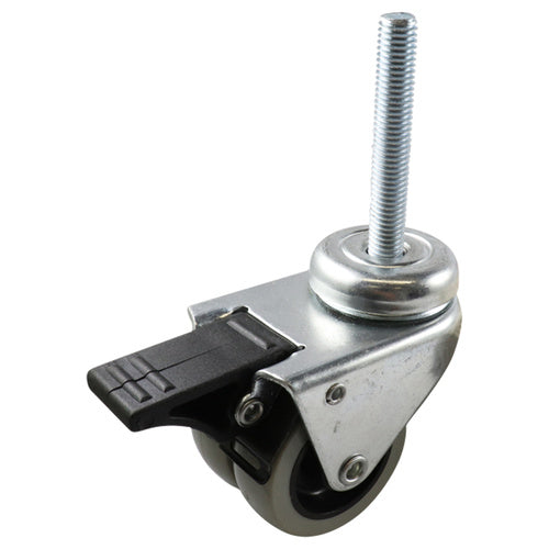 EHI - 50mm Twin Grey Rubber Wheel Expbolt Brake | G24W33G50A