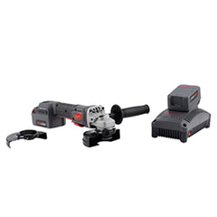 Ingersoll Rand - Cordless Angle Grinder with Side Grip - Front Exhaust - 5/8" x 4.5" (& 5") Kit | G5351M-K22-AP