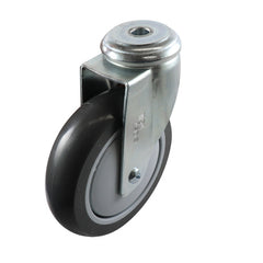 EHI - 125mm Grey Urethane Bolt Hole Castor | G61AZ45K125