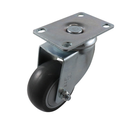 EHI - 75mm Grey Urethane Swivel Plate Castor | G62AZ45K75