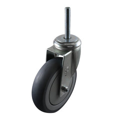 EHI - 125mm Grey Rubber Swivel Expbolt Fitted | G64AZ44K125