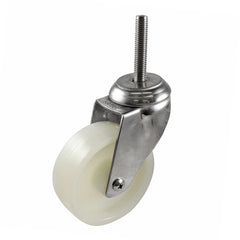 EHI - S/s 100mm White Nylon Expbolt Castor | G74AS48G100A