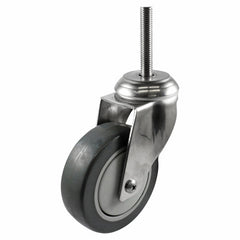 EHI - SS 100mm Grey Urethane Expbolt Castor | G74AS63K100A