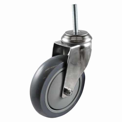 EHI - SS 125mm Grey Urethane Expbolt Castor | G74AS63K125A