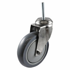 EHI - SS 125mm Grey Urethane Expbolt Castor | G74AS63K125A