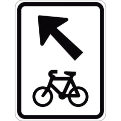 Uniform Safety Signs - 450x600mm - Aluminium - Class 1 - Reflective - All Bicycles | G9-60A