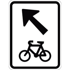 Uniform Safety Signs - 600x800mm - Aluminium - Class 1 - Reflective - All Bicycles | G9-60B