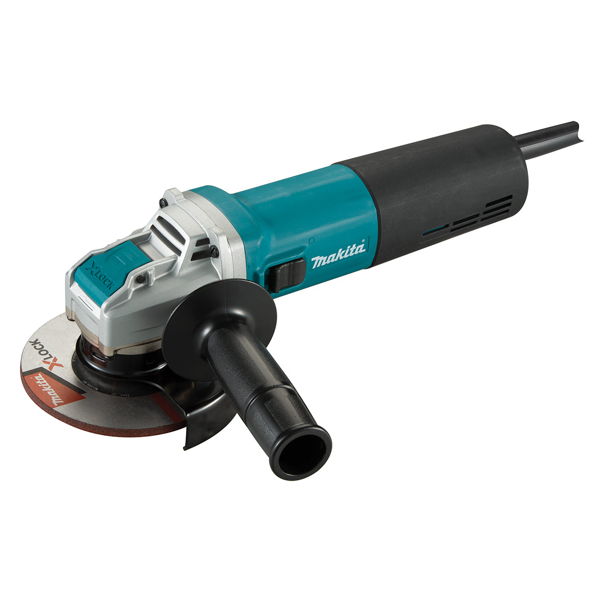 Makita Tools - 125mm (5") X-LOCK Angle Grinder 1400W Constant Speed Control soft start current limiter anti-restart SJS | GA5080R