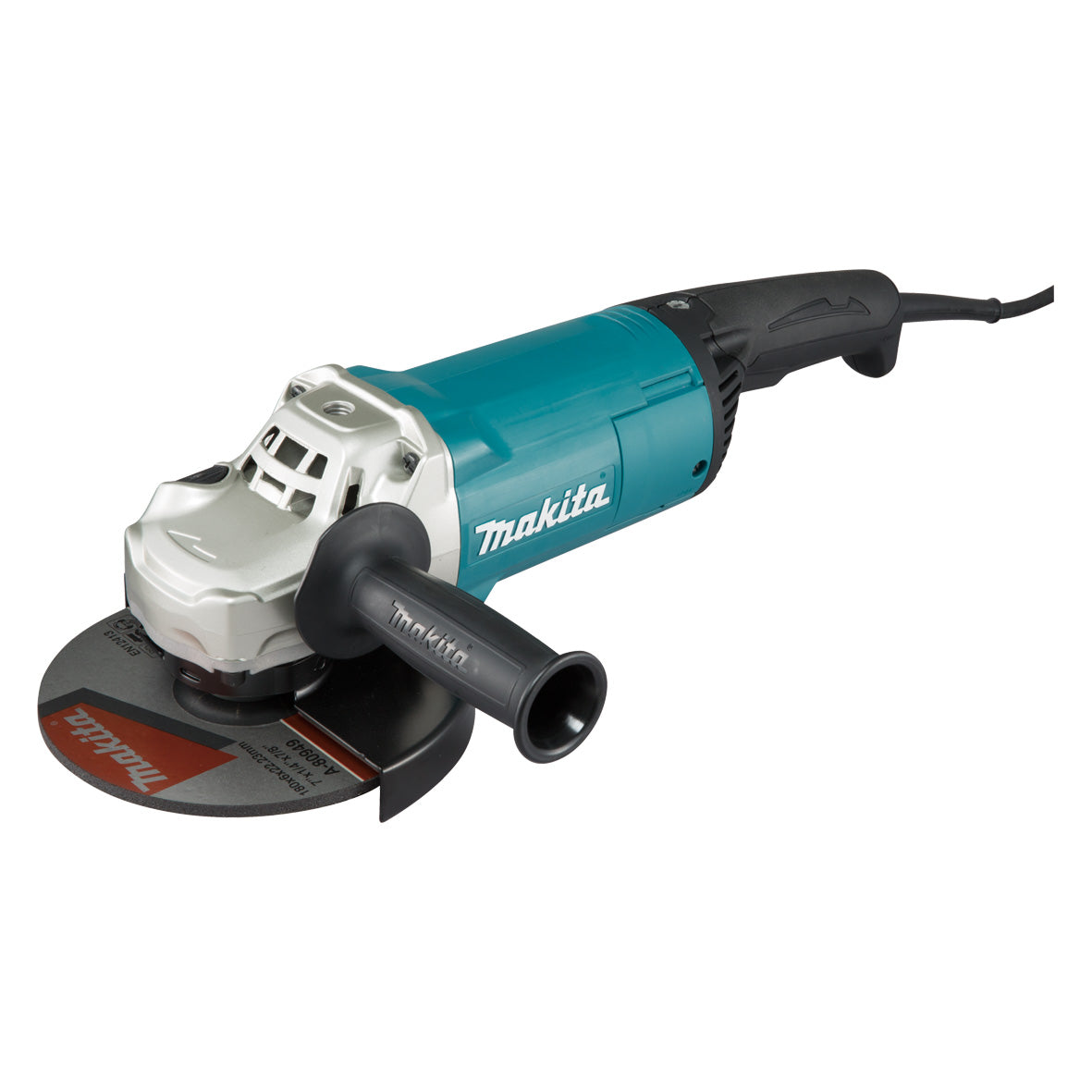 Makita Tools - 180mm (7") Angle Grinder 2200W soft start anti-restart SJSII | GA7061R