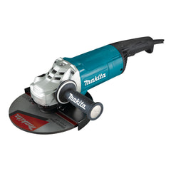 Makita Tools - 230mm (9") Angle Grinder 2400W anti-restart soft start anti-vibration side grip | GA9081FX1